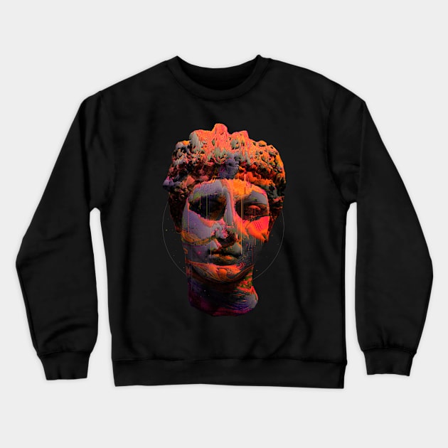 Fractured Memory II Crewneck Sweatshirt by nicebleed